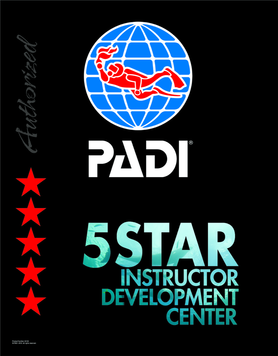 PADI 5-Star Instructor Development Center logo
